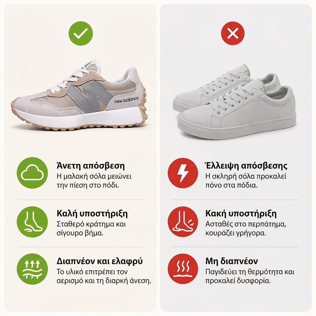 Τελευταία μέρα! 70% έκπτωση! ✅ Ορθοπεδικά ιατρικά υποδήματα σχεδιασμένα ειδικά για άτομα με προβλήματα στα πόδια, για την ανακούφιση από πόνους στην πλάτη, τις αρθρώσεις και τα πόδια