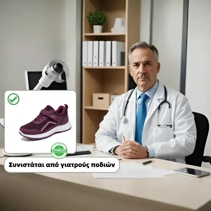 Τελευταία μέρα! Έκπτωση 70%! ✅ Ορθοπεδικά υποδήματα, ειδικά σχεδιασμένα για άτομα με προβλήματα στα πόδια, για την ανακούφιση από πόνους στη μέση, τις αρθρώσεις και τα πόδια.