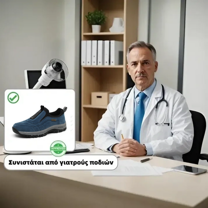 🔷30% έκπτωση σήμερα - Μην το χάσετε! ⬛ - Ορθωτικά παπούτσια από σουέτ, από μια πολυτελή αυστραλιανή μάρκα, απαλά, άνετα και με εξαιρετική στήριξη 🦶 - Ανακουφίζουν από τον πόνο των ποδιών