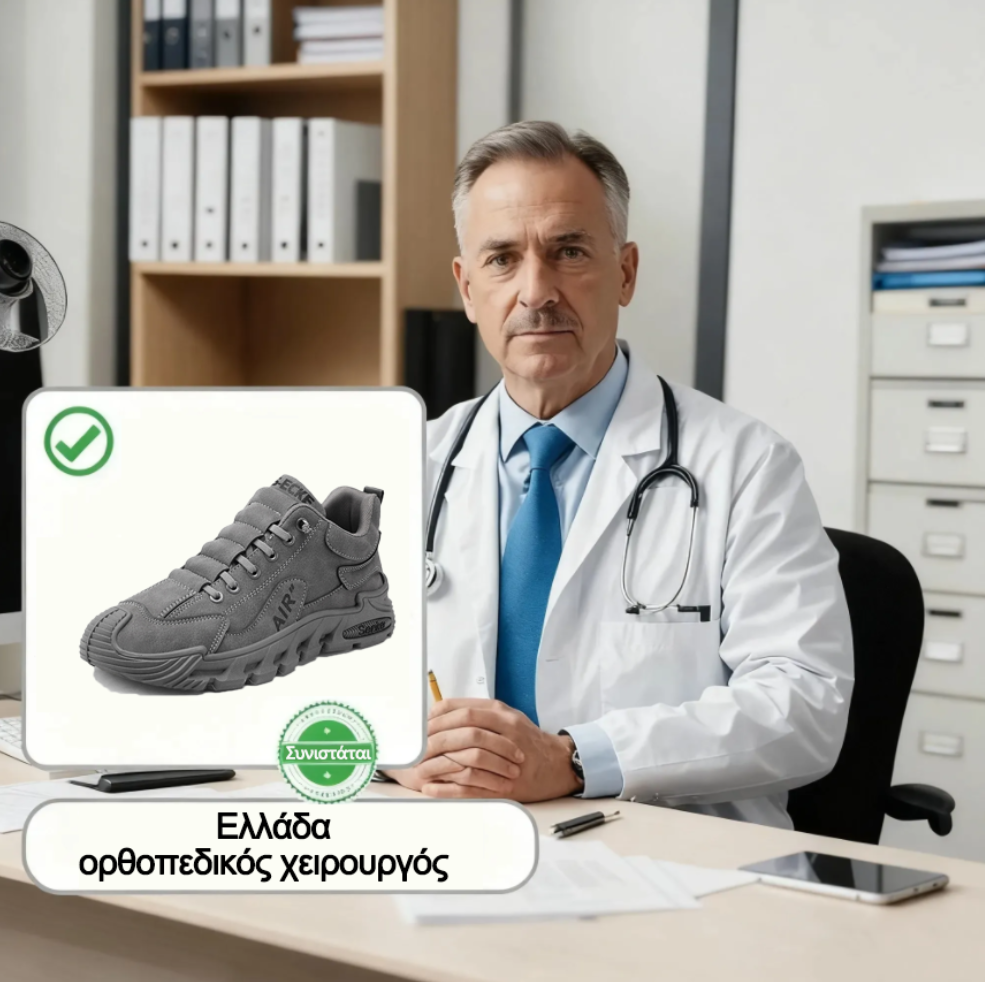 Mazomen®【⏰Μισή τιμή σήμερα⚡】Νέα εργονομικά ορθωτικά παπούτσια✅️| Σχεδιασμός στήριξης καμάρας | Ανακουφίζει από τον πόνο | Ενισχυμένη αδιαβροχοποίηση και αντοχή στην ολίσθηση 👞
