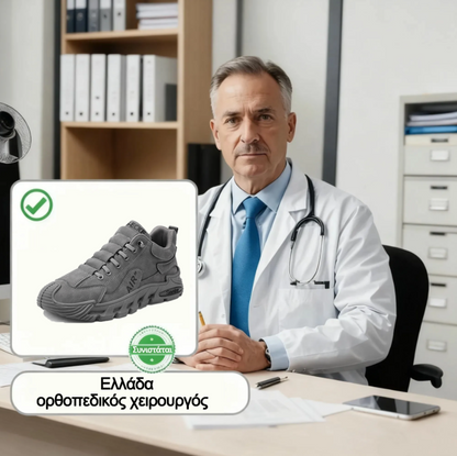 Mazomen®【⏰Μισή τιμή σήμερα⚡】Νέα εργονομικά ορθωτικά παπούτσια✅️| Σχεδιασμός στήριξης καμάρας | Ανακουφίζει από τον πόνο | Ενισχυμένη αδιαβροχοποίηση και αντοχή στην ολίσθηση 👞