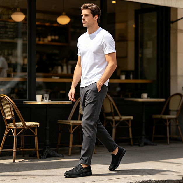 Mazomen® 【⏰Μισή τιμή σήμερα👟】Άνετο περπάτημα όλη μέρα | Σχεδιασμός υποστήριξης καμάρας | Ανακουφίζει αποτελεσματικά από την κόπωση | Ανακουφίζει από τον πόνο | Μαλακό και αναπνεύσιμο | Ανθεκτικό👞
