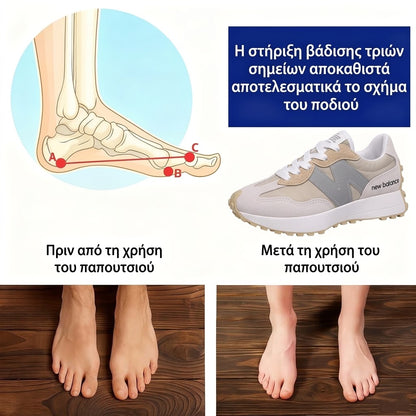 Τελευταία μέρα! 70% έκπτωση! ✅ Ορθοπεδικά ιατρικά υποδήματα σχεδιασμένα ειδικά για άτομα με προβλήματα στα πόδια, για την ανακούφιση από πόνους στην πλάτη, τις αρθρώσεις και τα πόδια