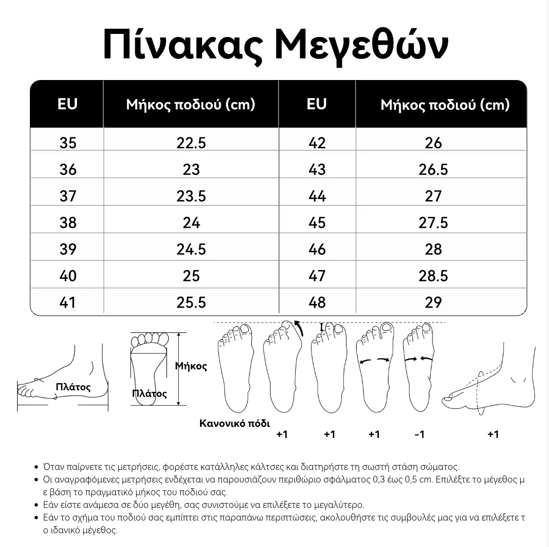 Ορθοπεδικά παπούτσια επώνυμης μάρκας — απαλά και άνετα, με εξαιρετική στήριξη — ανακουφίζουν από τον πόνο στα πόδια.